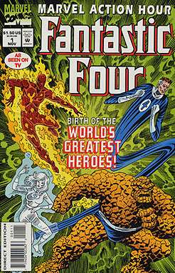 Marvel Action Hour, Featuring the Fantastic Four #1, Comic Book, Back Issue, buy comic books online, order comics online, marvel comics, sell comic books, online, comic websites, comic store,  vintige comic books, comic book store guelph, comic book store, comic book store near me, Long Box Silver's Comic Book Store