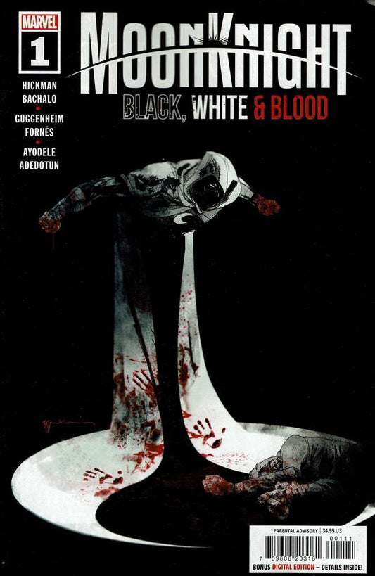 Moon Knight: Black, White, & Blood #1, Comic Book, Back Issue, buy comic books online, order comics online, marvel comics, sell comic books, online, comic websites, comic store,  vintige comic books, comic book store guelph, comic book store, comic book store near me, Long Box Silver's Comic Book Store