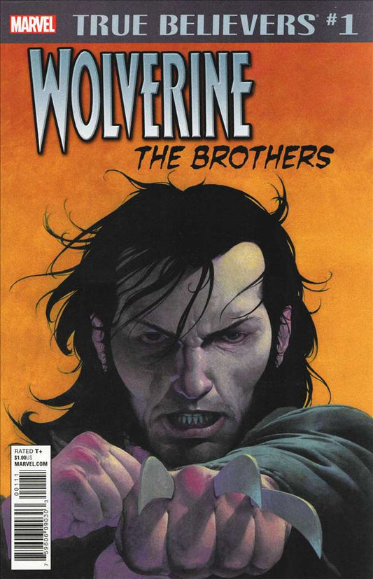 True Believers: Wolverine—The Brothers #1, Comic Book, Back Issue, buy comic books online, order comics online, marvel comics, sell comic books, online, comic websites, comic store,  vintige comic books, comic book store guelph, comic book store, comic book store near me, Long Box Silver's Comic Book Store