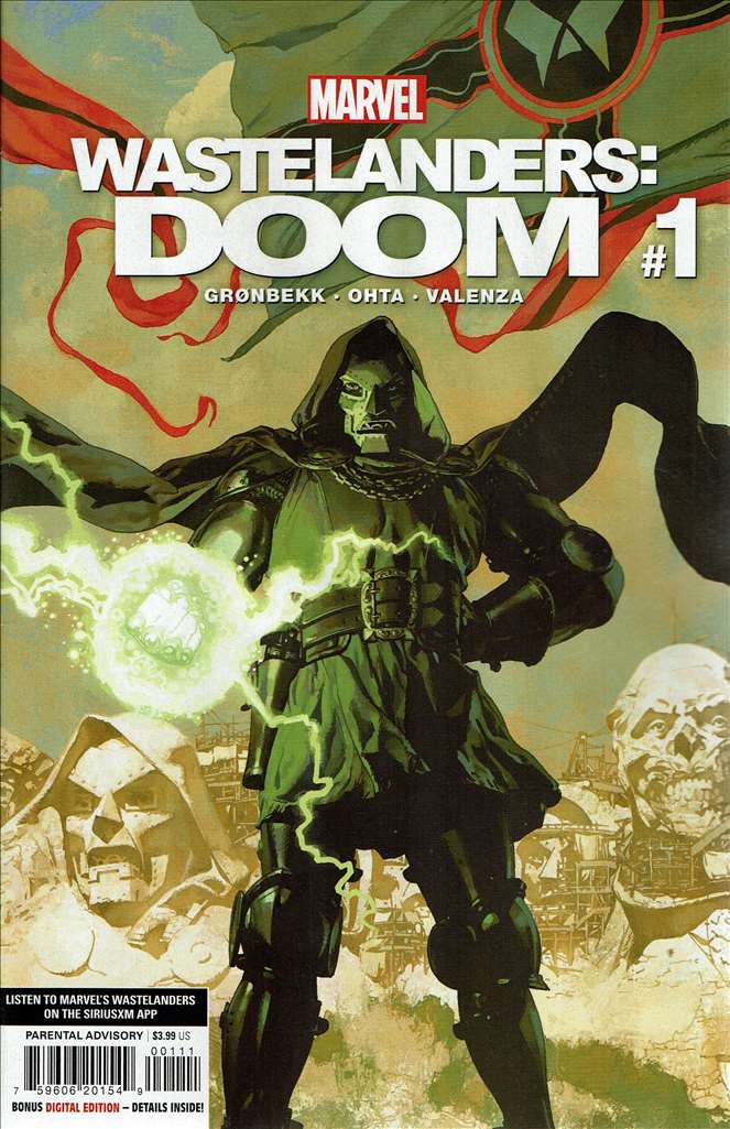 Wastelanders: Doom #1, Comic Book, Back Issue, buy comic books online, order comics online, marvel comics, sell comic books, online, comic websites, comic store,  vintige comic books, comic book store guelph, comic book store, comic book store near me, Long Box Silver's Comic Book Store
