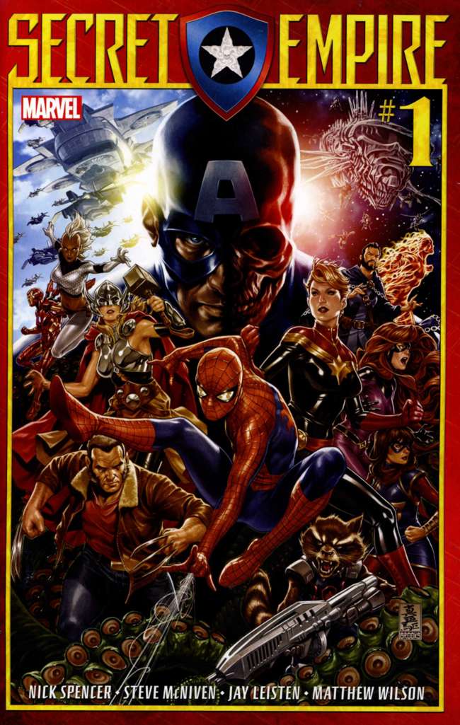 Secret Empire #1 (VF-NM), Comic Book, Back Issue, buy comic books online, online comic book store canada, sell comic books, online, comic websites, comic store,  vintige comic books, comic book store guelph, comic book store, comic book store near me, Long Box Silver's Comics 