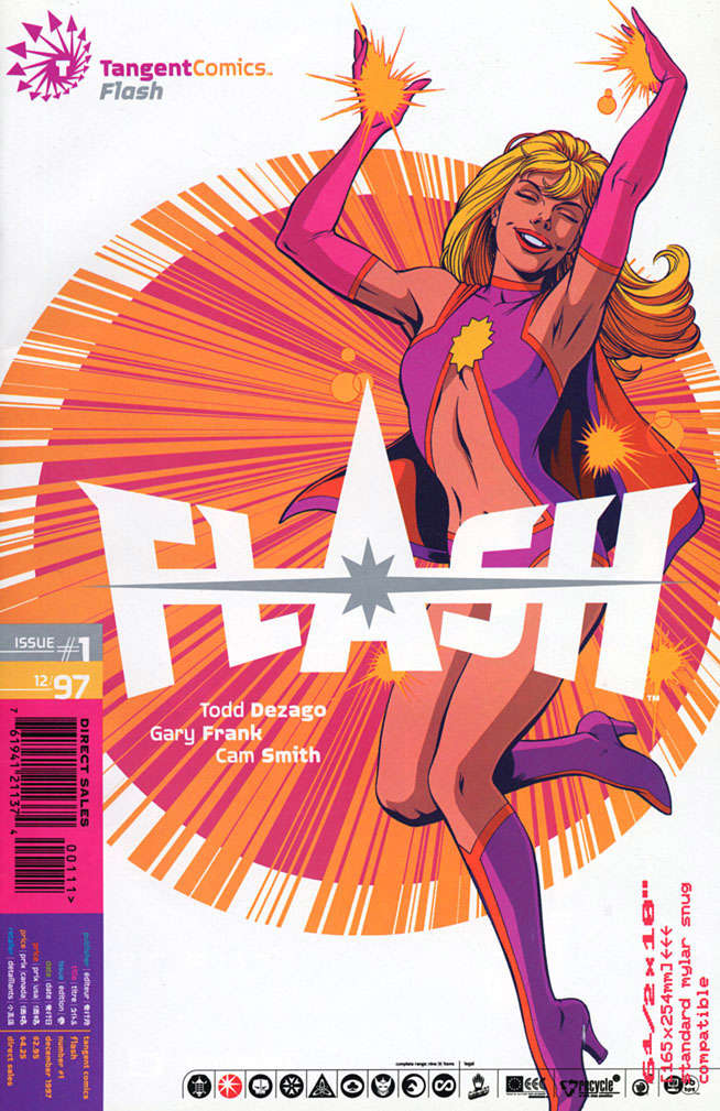 Tangent Comics Set (Green Lantern, Tales of the Green Lantern, Batman, Flash, Superman, Wonder Woman) #1 (VF-NM)