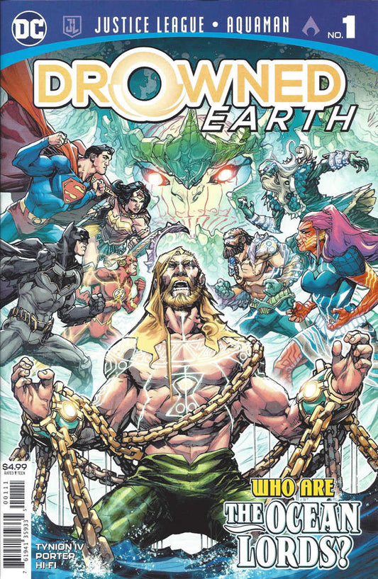 Justice League/Aquaman: Drowned Earth #1 (VF-NM), Comic Book, buy comic books online, online comic book store canada, sell comic books, online, comic websites, comic store,  vintige comic books, comic book store guelph, comic book store,  Long Box Silver's Comics 