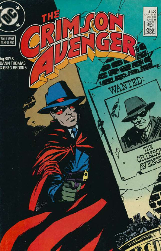 Crimson Avenger #1, Comic Book, Back Issue, buy comic books online, order comics online, marvel comics, sell comic books, online, comic websites, comic store,  vintige comic books, comic book store guelph, comic book store, comic book store near me, Long Box Silver's Comic Book Store