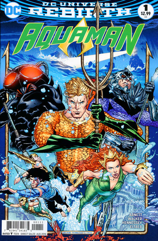 Aquaman (8th Series) #1 (VF-NM), Comic Book, Back Issue, buy comic books online, online comic book store canada, sell comic books, online, comic websites, comic store,  vintige comic books, comic book store guelph, comic book store, comic book store near me, Long Box Silver's Comics 