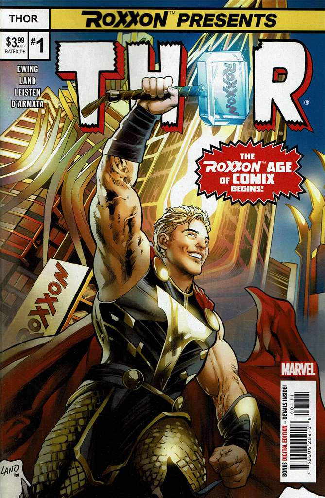 Roxxon Presents: Thor #1, Comic Book, Back Issue, buy comic books online, order comics online, marvel comics, sell comic books, online, comic websites, comic store,  vintige comic books, comic book store guelph, comic book store, comic book store near me, Long Box Silver's Comic Book Store