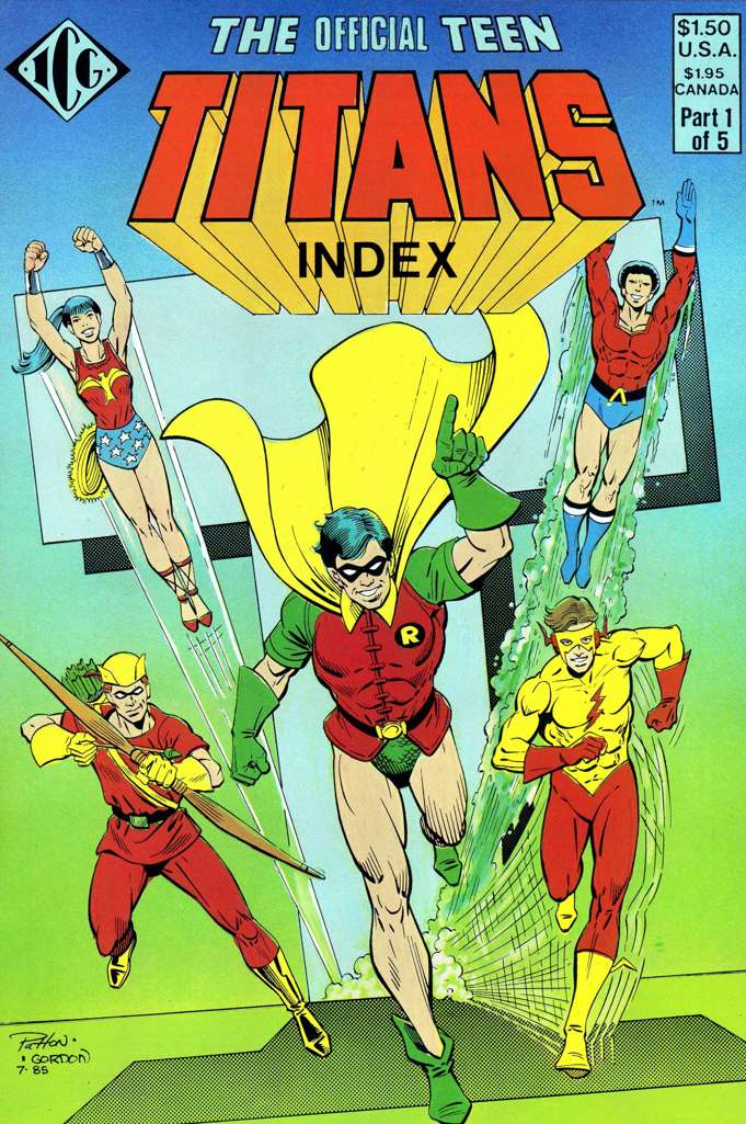 The Official Teen Titans Index #1 (VF-NM)