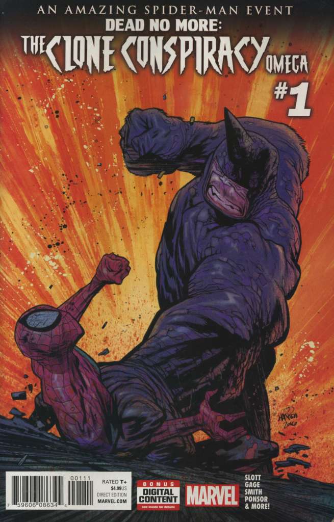 Clone Conspiracy, The: Omega #1 (VF-NM), Comic Book, buy comic books online, online comic book store canada, sell comic books, online, comic websites, comic store,  vintige comic books, comic book store guelph, comic book store,  Long Box Silver's Comics 