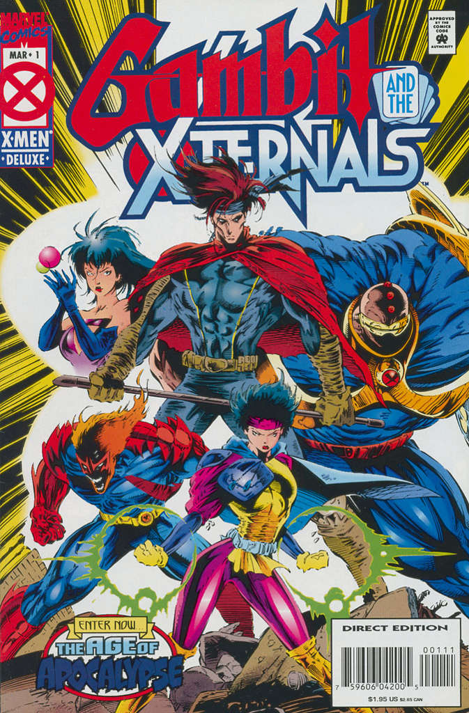 Gambit & the X-Ternals #1 (VF-NM), Comic Book, Back Issue, buy comic books online, online comic book store canada, sell comic books, online, comic websites, comic store,  vintige comic books, comic book store guelph, comic book store, comic book store near me, Long Box Silver's Comics 
