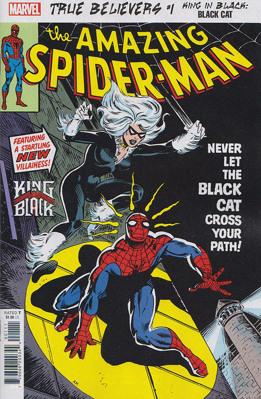 True Believers: King in Black—Black Cat #1 (VF-NM), Comic Book, buy comic books online, online comic book store canada, sell comic books, online, comic websites, comic store,  vintige comic books, comic book store guelph, comic book store,  Long Box Silver's Comics