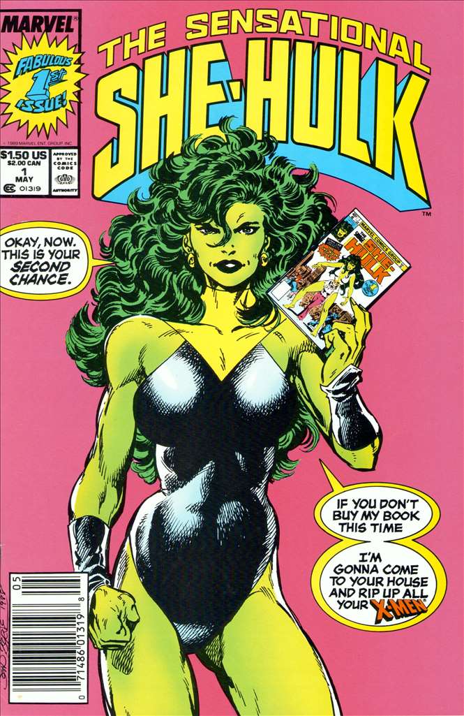 Sensational She-Hulk, The #1/NS (VF-NM), Comic Book, buy comic books online, online comic book store canada, sell comic books, online, comic websites, comic store,  vintige comic books, comic book store guelph, comic book store,  Long Box Silver's Comics 