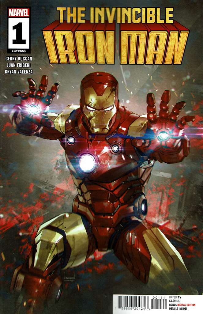 The Invincible Iron Man #1, Comic Book, Back Issue, buy comic books online, order comics online, marvel comics, sell comic books, online, comic websites, comic store,  vintige comic books, comic book store guelph, comic book store, comic book store near me, Long Box Silver's Comic Book Store