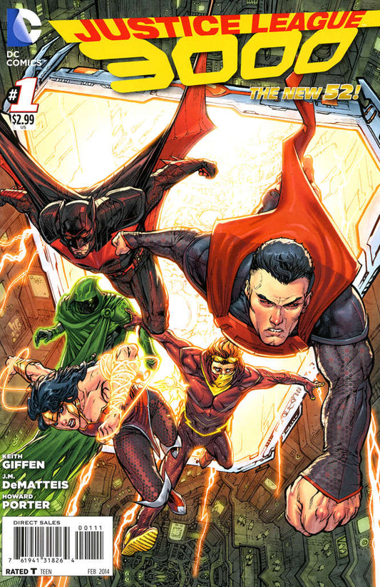 Justice League 3000 #1 (VF-NM), Comic Book, Back Issue, buy comic books online, online comic book store canada, sell comic books, online, comic websites, comic store,  vintige comic books, comic book store guelph, comic book store, comic book store near me, Long Box Silver's Comics 