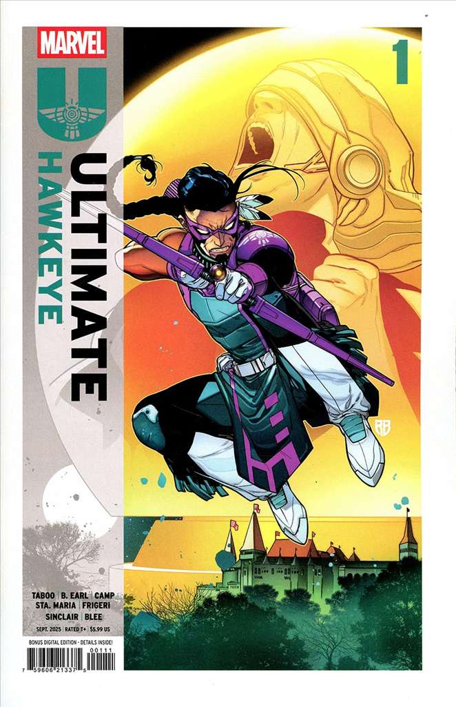 Ultimate Hawkeye (2nd Series) #1 (VF-NM), Comic Book, Back Issue, buy comic books online, online comic book store canada, sell comic books, online, comic websites, comic store,  vintige comic books, comic book store guelph, comic book store, comic book store near me, Long Box Silver's Comics 