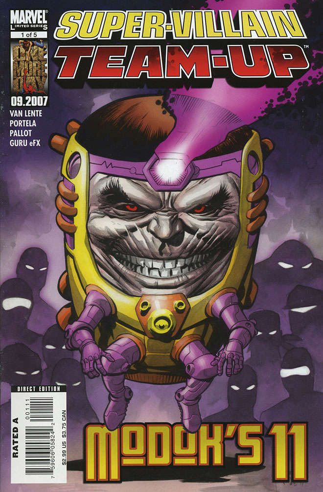 Super-Villain Team-Up/Modok’s 11 (Full Mini-Series Set #1-5) #1-5 (VF-NM), Comic Book, Back Issue, buy comic books online, online comic book store canada, sell comic books, online, comic websites, comic store,  vintige comic books, comic book store guelph, comic book store, comic book store near me, Long Box Silver's Comics 