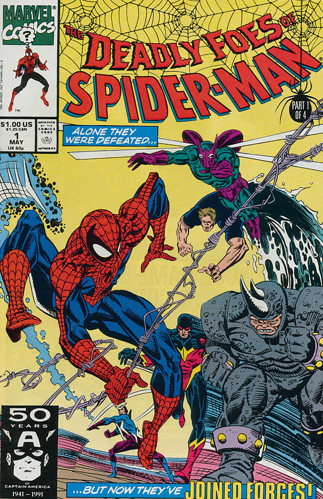 Deadly Foes of Spider-Man (Full Mini-Series Set) #1-4 (VF-NM), Comic Book, buy comic books online, online comic book store canada, sell comic books, online, comic websites, comic store,  vintige comic books, comic book store guelph, comic book store,  Long Box Silver's Comics 