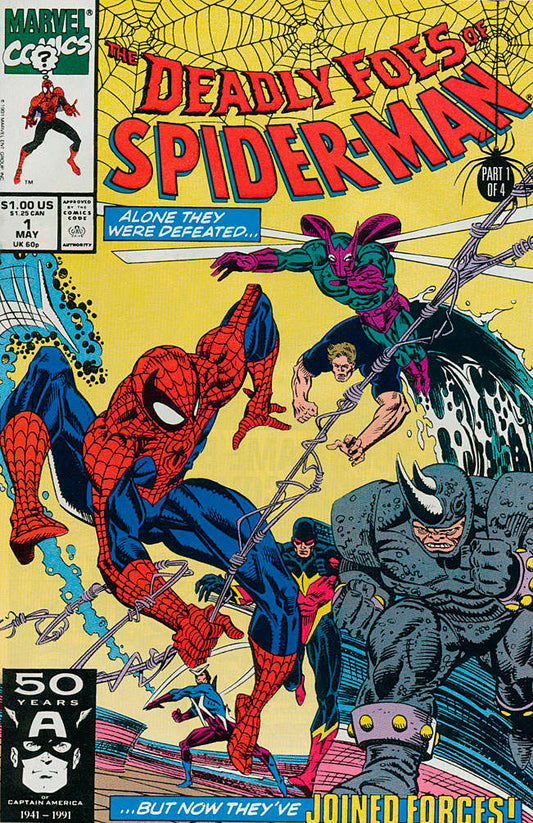 Deadly Foes of Spider-Man (Full Mini-Series Set) #1-4 (VF-NM), Comic Book, buy comic books online, online comic book store canada, sell comic books, online, comic websites, comic store,  vintige comic books, comic book store guelph, comic book store,  Long Box Silver's Comics 