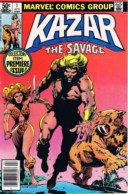 Ka-Zar the Savage #1 (VF-NM), Comic Book, buy comic books online, online comic book store canada, sell comic books, online, comic websites, comic store,  vintige comic books, comic book store guelph, comic book store,  Long Box Silver's Comics 