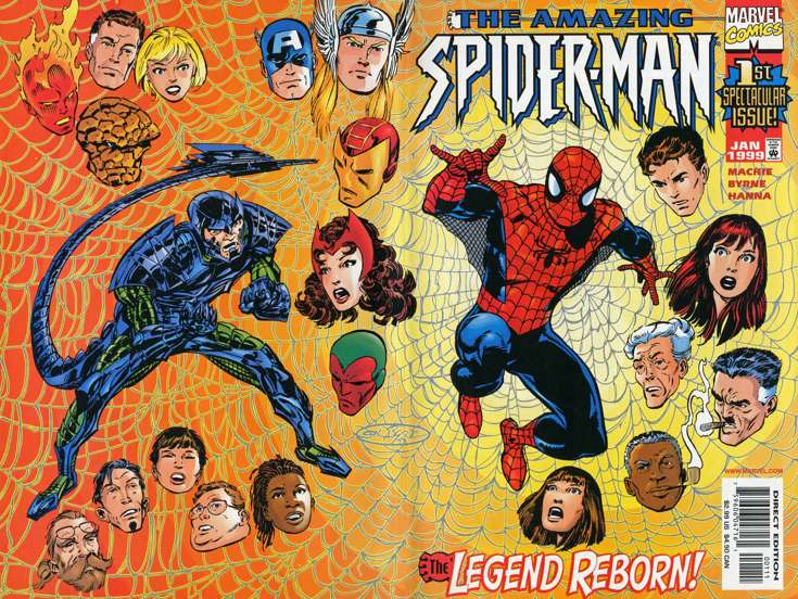 Amazing Spider-Man, The (Vol. 2) #1 (VF-NM), Comic Book, buy comic books online, online comic book store canada, sell comic books, online, comic websites, comic store,  vintige comic books, comic book store guelph, comic book store,  Long Box Silver's Comics 