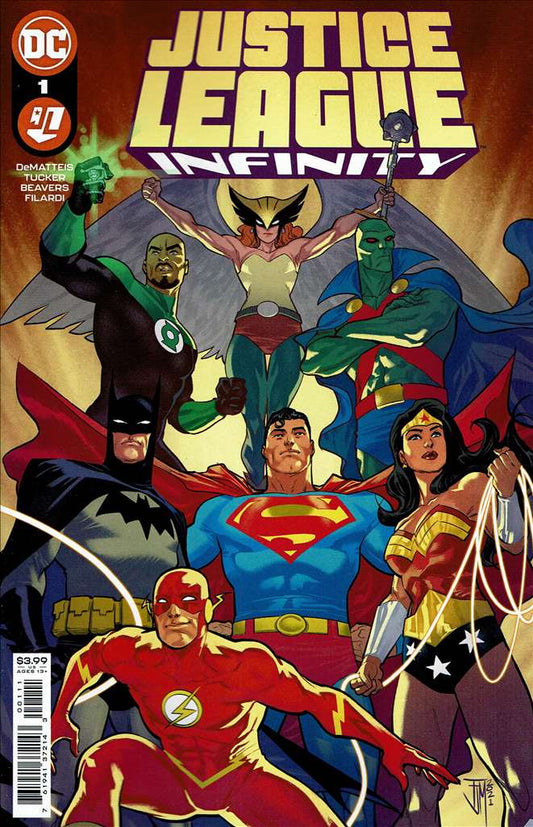 Justice League Infinity #1, Comic Book, Back Issue, buy comic books online, order comics online, marvel comics, sell comic books, online, comic websites, comic store,  vintige comic books, comic book store guelph, comic book store, comic book store near me, Long Box Silver's Comic Book Store