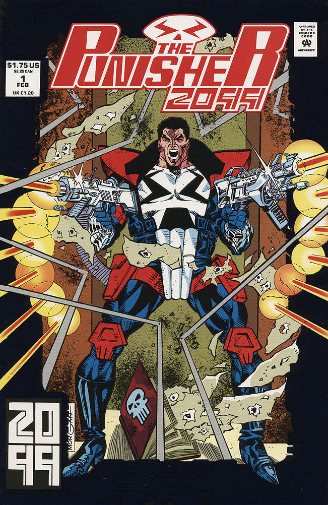 Punisher 2099 #1 (VF-NM), Comic Book, Back Issue, buy comic books online, online comic book store canada, sell comic books, online, comic websites, comic store,  vintige comic books, comic book store guelph, comic book store, comic book store near me, Long Box Silver's Comics 