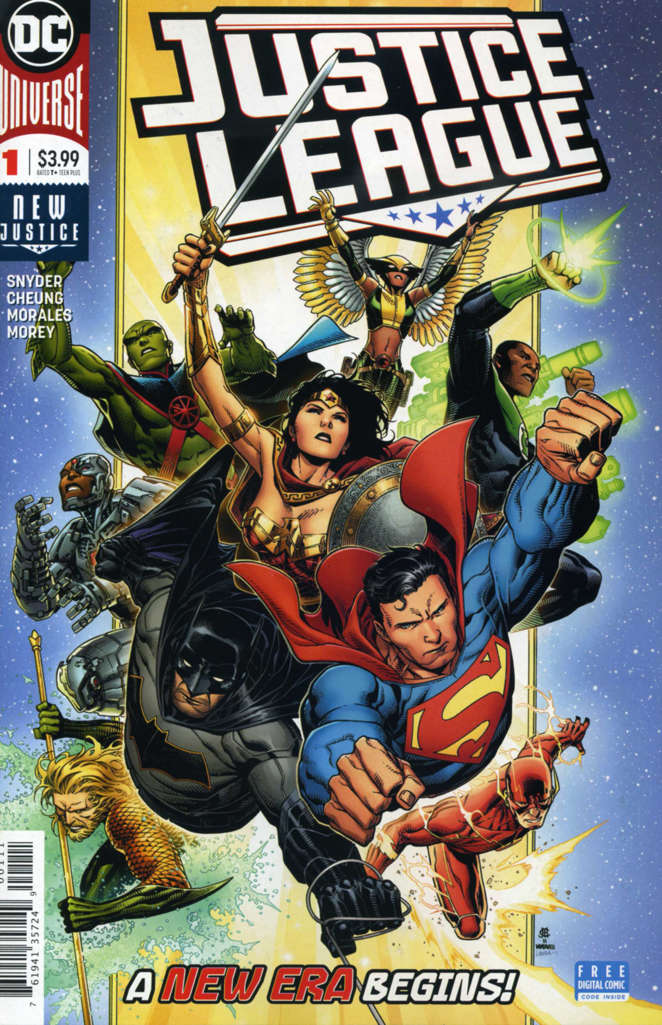 Justice League (4th Series) #1 Very Fine to Near Mint, Comic Book, Back Issue, buy comic books online, online comic book store canada, sell comic books, online, comic websites, comic store,  vintige comic books, comic book store guelph, comic book store, comic book store near me, Long Box Silver's Comics 