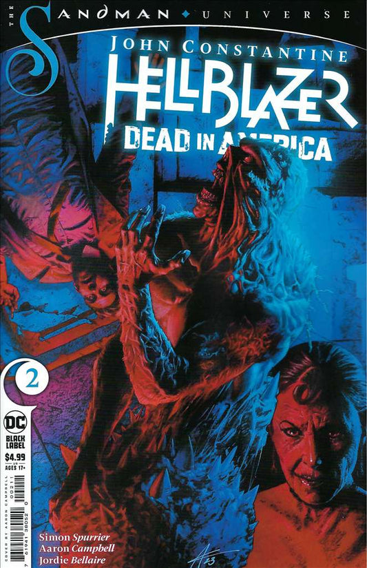 John Constantine, Hellblazer: Dead in America #2/A, Comic Book, Back Issue, buy comic books online, order comics online, marvel comics, sell comic books, online, comic websites, comic store,  vintige comic books, comic book store guelph, comic book store, comic book store near me, Long Box Silver's Comic Book Store