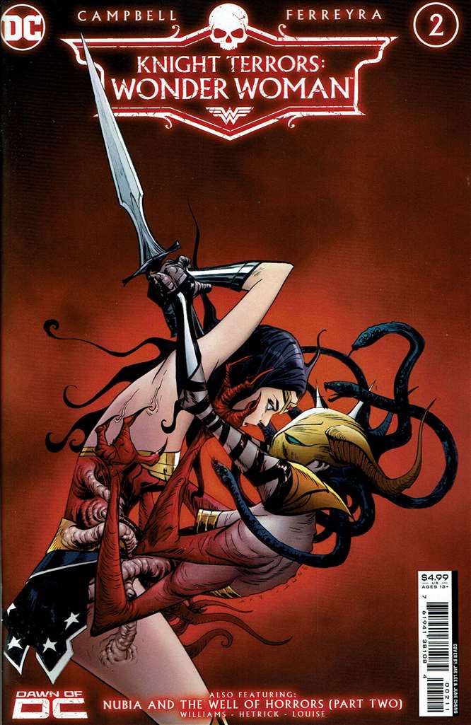 Knight Terrors: Wonder Woman #2/A, Comic Book, Back Issue, buy comic books online, order comics online, marvel comics, sell comic books, online, comic websites, comic store,  vintige comic books, comic book store guelph, comic book store, comic book store near me, Long Box Silver's Comic Book Store