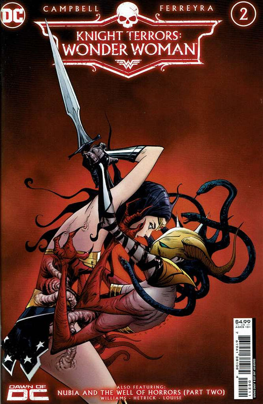 Knight Terrors: Wonder Woman #2/A, Comic Book, Back Issue, buy comic books online, order comics online, marvel comics, sell comic books, online, comic websites, comic store,  vintige comic books, comic book store guelph, comic book store, comic book store near me, Long Box Silver's Comic Book Store