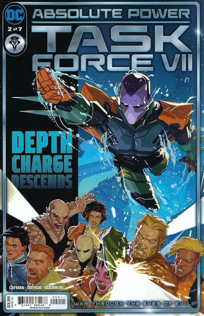 Absolute Power: Task Force VII #2/A, Comic Book, Back Issue, buy comic books online, order comics online, marvel comics, sell comic books, online, comic websites, comic store,  vintige comic books, comic book store guelph, comic book store, comic book store near me, Long Box Silver's Comic Book Store