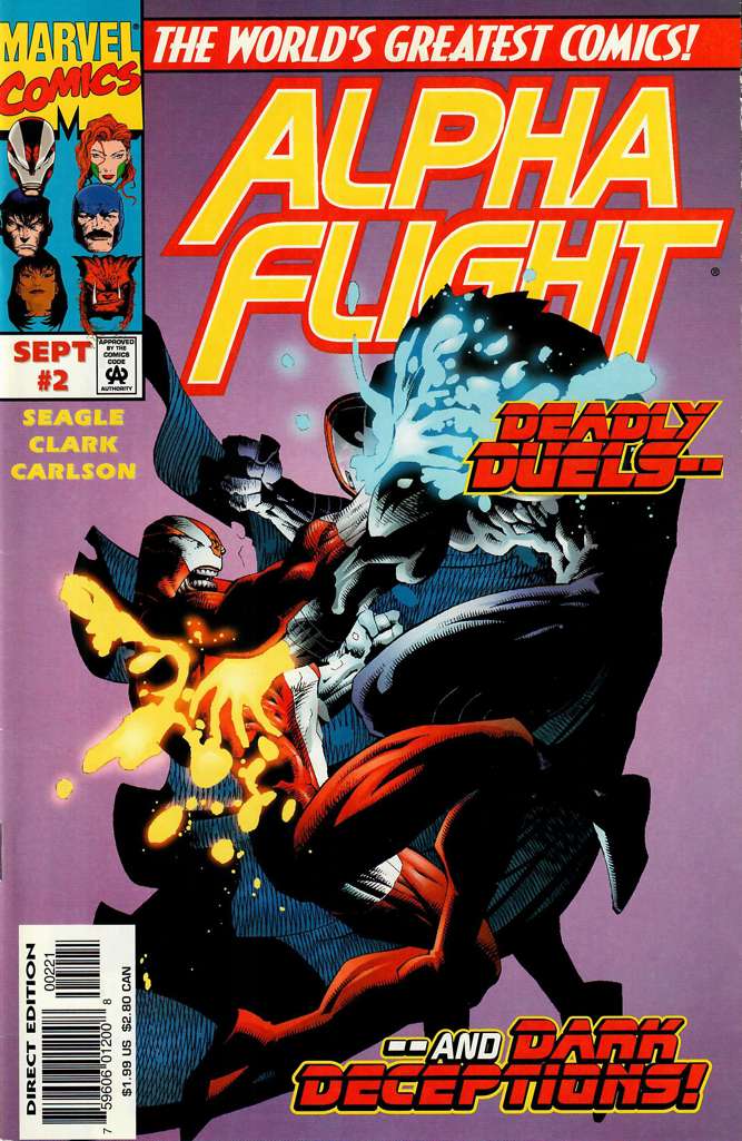 Alpha Flight (2nd Series) #2/A (VF-NM), Comic Book, buy comic books online, online comic book store canada, sell comic books, online, comic websites, comic store,  vintige comic books, comic book store guelph, comic book store,  Long Box Silver's Comics 