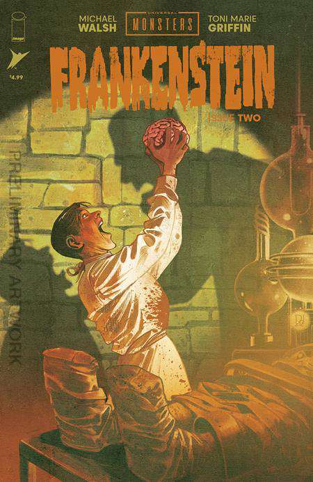Universal Monsters: Frankenstein (Image) #2/B (VF-NM), Comic Book, buy comic books online, online comic book store canada, sell comic books, online, comic websites, comic store,  vintige comic books, comic book store guelph, comic book store,  Long Box Silver's Comics 
