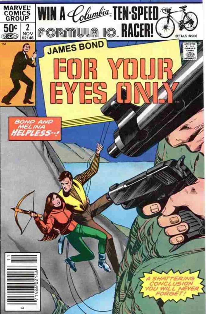 James Bond for Your Eyes Only #2/NS (VF-NM), Comic Book, buy comic books online, online comic book store canada, sell comic books, online, comic websites, comic store,  vintige comic books, comic book store guelph, comic book store,  Long Box Silver's Comics 