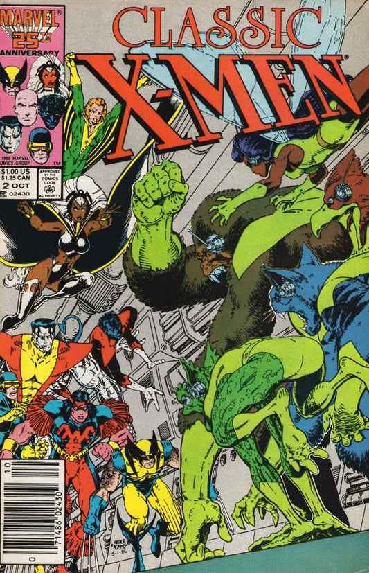 Classic X-Men #2/NS (F), Comic Book, Back Issue, buy comic books online, online comic book store canada, sell comic books, online, comic websites, comic store,  vintige comic books, comic book store guelph, comic book store, comic book store near me, Long Box Silver's Comics 