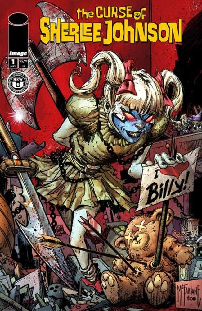 Spawn The Curse Of Sherlee Johnson #1 Cover B Todd McFarlane Variant (VF/NM)