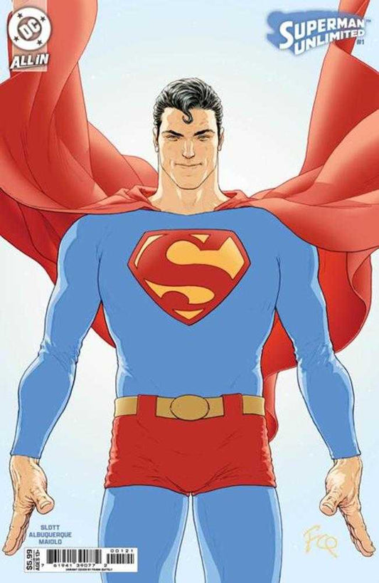 Superman Unlimited #1 Cover B Frank Quitely Card Stock Variant (VF/NM)