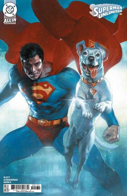 Superman Unlimited #1 Cover C Gabriele Dell Otto Card Stock Variant (VF/NM)
