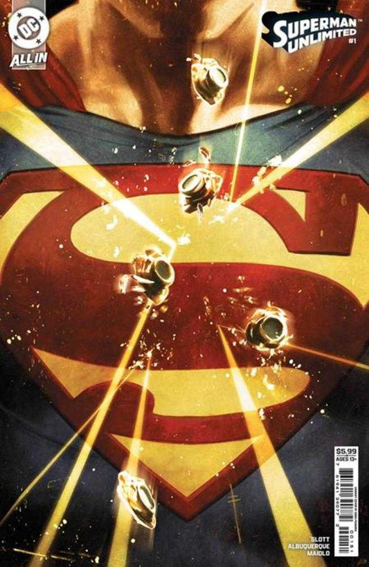 Superman Unlimited #1 Cover E Sebastian Fiumara Card Stock Variant (VF/NM)