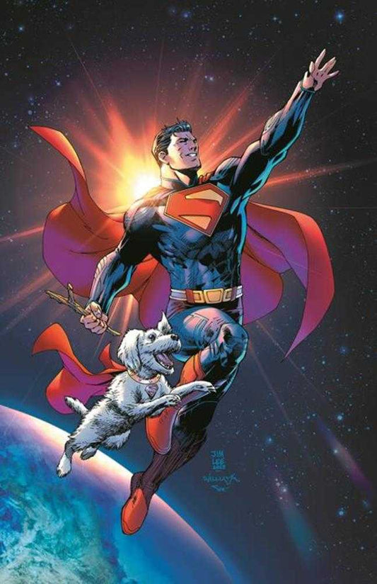 Superman Unlimited #1 Cover G Jim Lee Superman Movie Card Stock Variant (VF/NM)