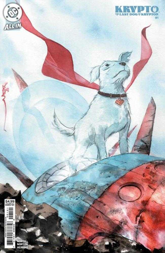 Krypto The Last Dog Of Krypton #1 (Of 5) Cover B Dustin Nguyen Card Stock Variant (VF/NM)