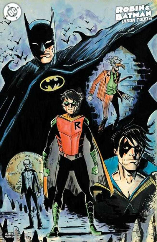 Robin & Batman Jason Todd #1 (Of 3) Cover B Jeff Lemire Variant (VF/NM)