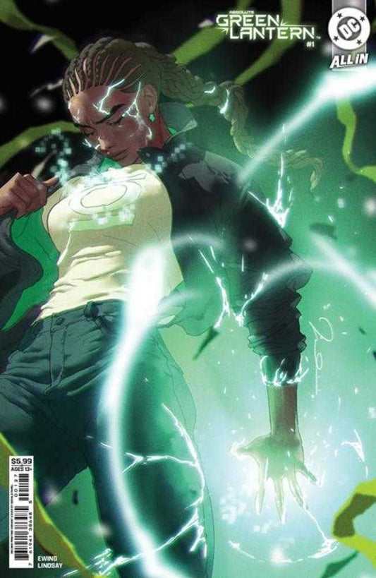 Absolute Green Lantern #1 2nd Print Cover B Gerald Parel Card Stock Variant(VF/NM)