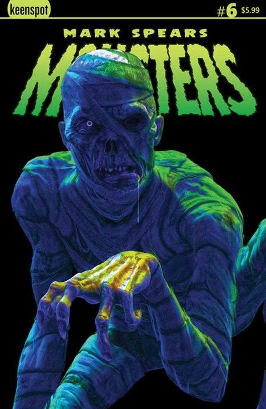 Mark Spears Monsters #6 Cover B Mark Spears The Cursed Mummy Variant (VF/NM)