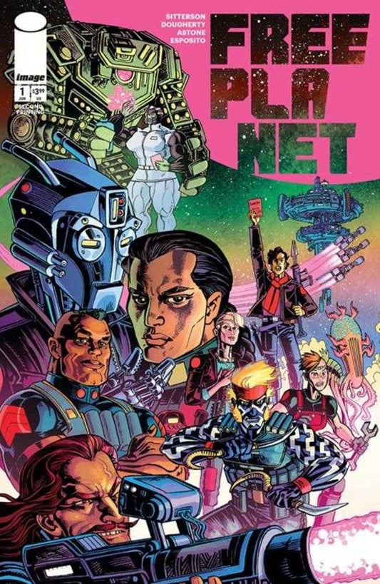 Free Planet #1 2nd Print(VF/NM)