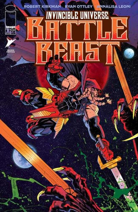 Invincible Universe Battle Beast #1 2nd Print Cover A Ryan Ottley (VF/NM)