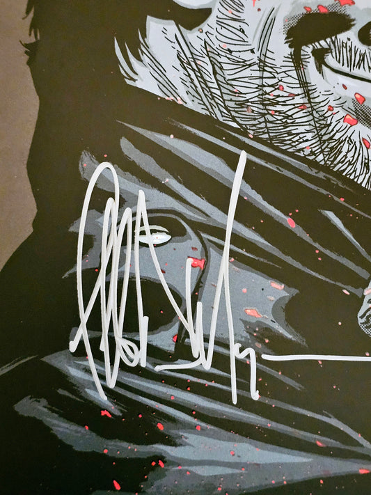 Negan Lives! Red Logo|Mega Brain Comics Signed Edition #1 (VF/NM)