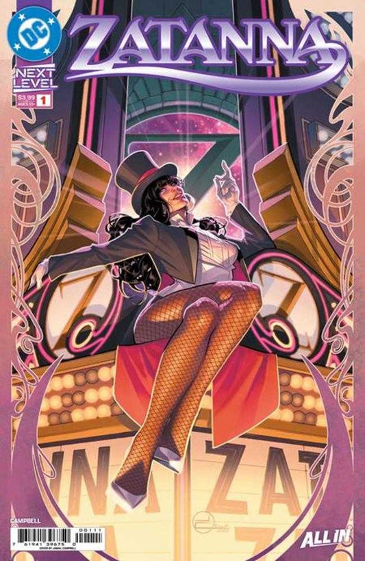 Zatanna (2026) #1 Cover A Jamal Campbell (VF/NM)