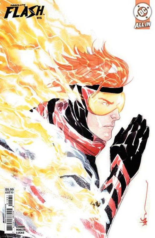 Absolute Flash #15 Cover C Dustin Nguyen Card Stock Variant (VF/NM)