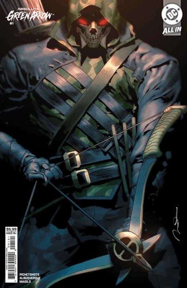 Absolute Green Arrow #1 (Of 6) Cover B Gerald Parel Card Stock Variant (VF/NM)