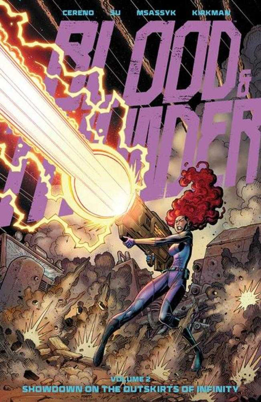 Blood & Thunder TPB Volume 02 Showdown On The Outskirts Direct Market Exclusive Arthur Adams & Msassyk Cover (Mature) (VF/NM)